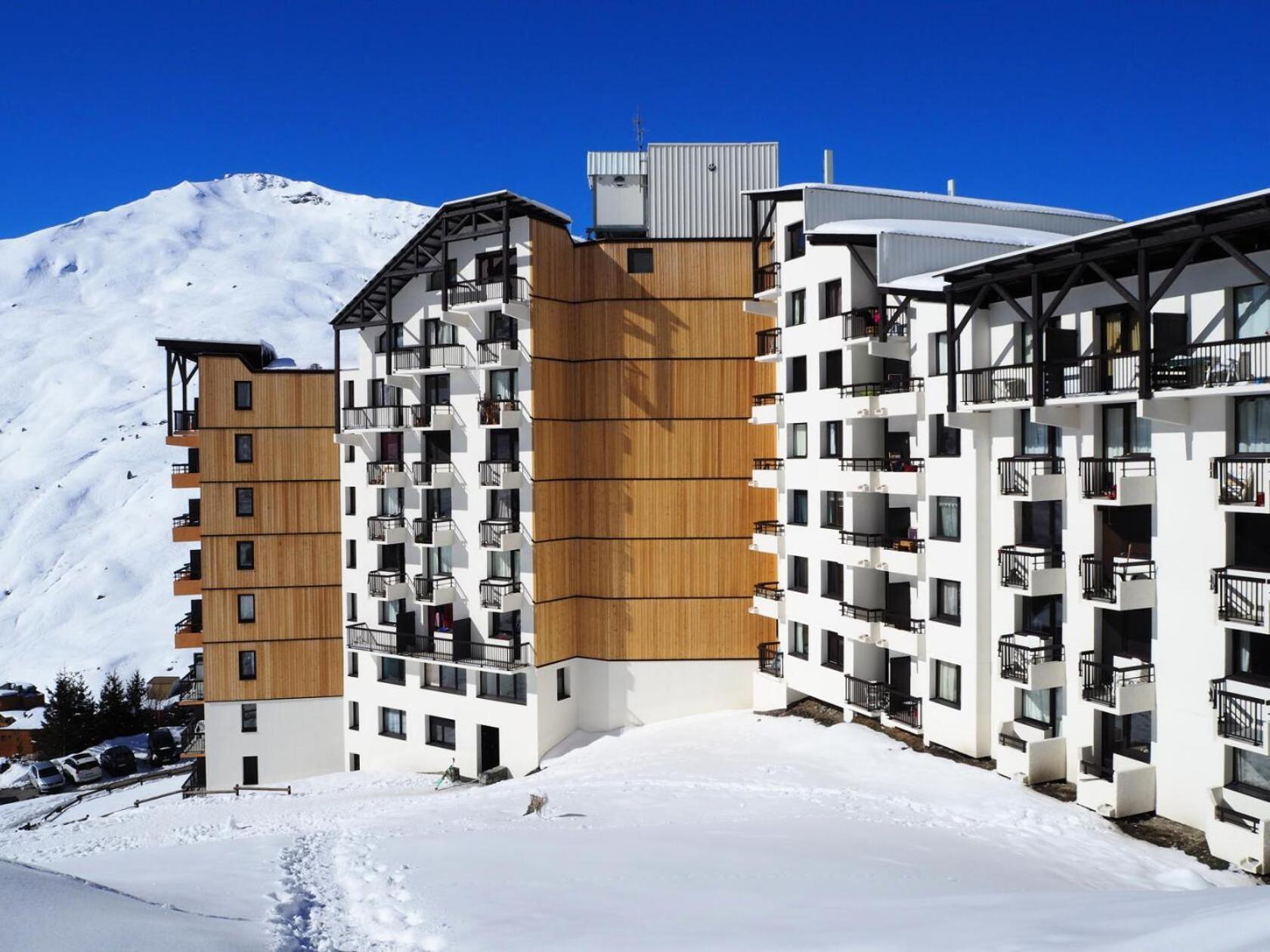 Residence Median - Studio Renove - Proche Des Pistes - Balcon Mae-1764 サン・マルタン・ド・ベルヴィル エクステリア 写真